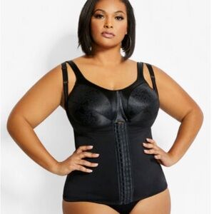 Ashley Stewart Black Shapewear Top